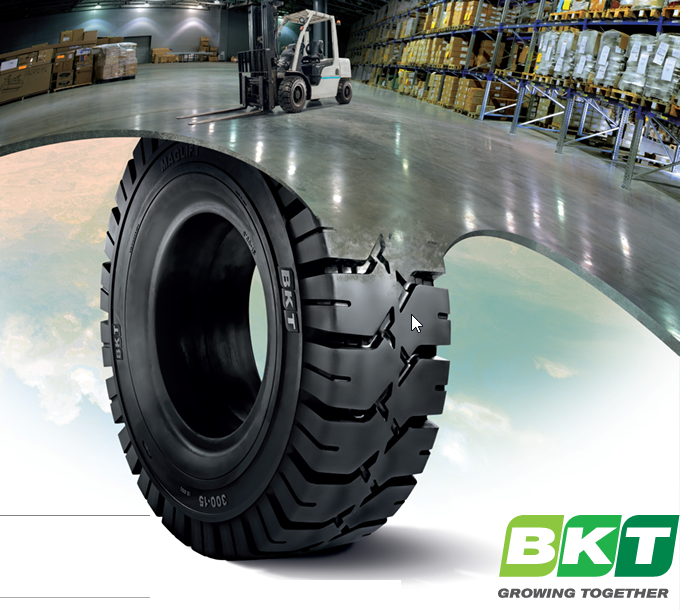 Снижены цены на ряд моделей индустриальных шин BKT