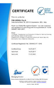 OHSAS 18001