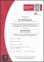 Система управления ISO 9001:2008 Bohnenkamp