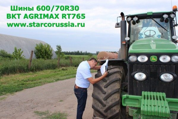 Шины 600/70R30 BKT AGRIMAX RT765