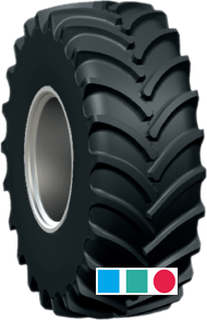 Радиальные бескамерные шины 800/70R32 DF-5 и 680/85R32 бренда VOLTYRE AGRO предназначены для установки на комбайны нового поколения.