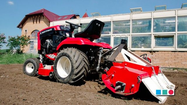 Там, где большой технике просто не развернуться, успешно трудятся садовые тракторы Митракс - машины, способные решать самые разные задачи.