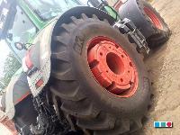 BKT AGRIMAX FORTIS TL в размере 710/75R42 175D/172E установлены на трактор Fendt 936 в 2016 одном из больших агрохолдингов в Украине