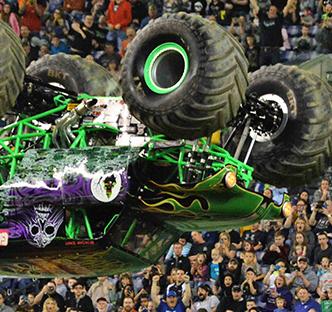 Шины BKT используются на всех грузовиках Monster Jam с 2014 года