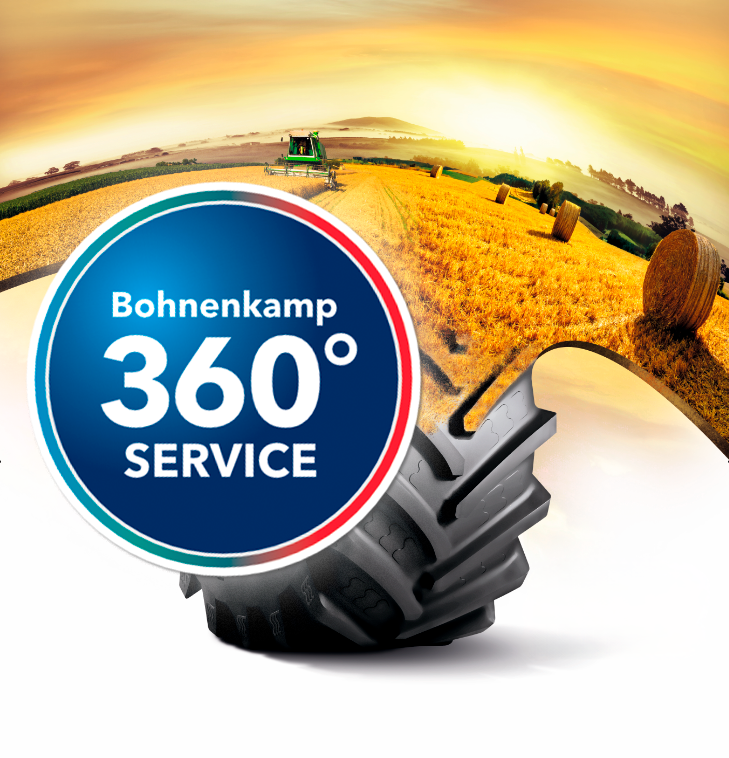 Bohnenkamp Service 360°: Лучшее сервисное решение для сельскохозяйственных шин