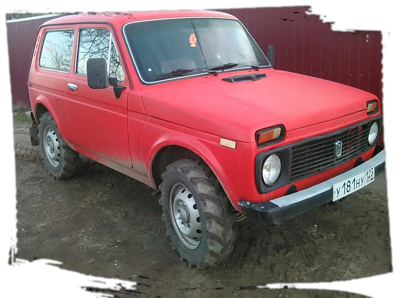 Лада 4x4 3D RED RAPTOR