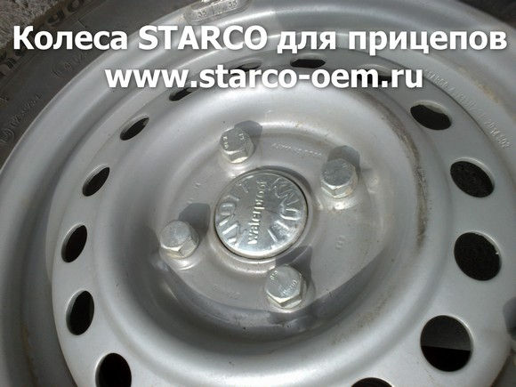 Ведущий эстонский производитель прицепов использует комплектные колеса от STARCO