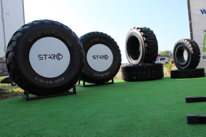 Фирма СТАРКО Ростов экспонировала тракторные шины на выставке «Золотая Нива 2014»